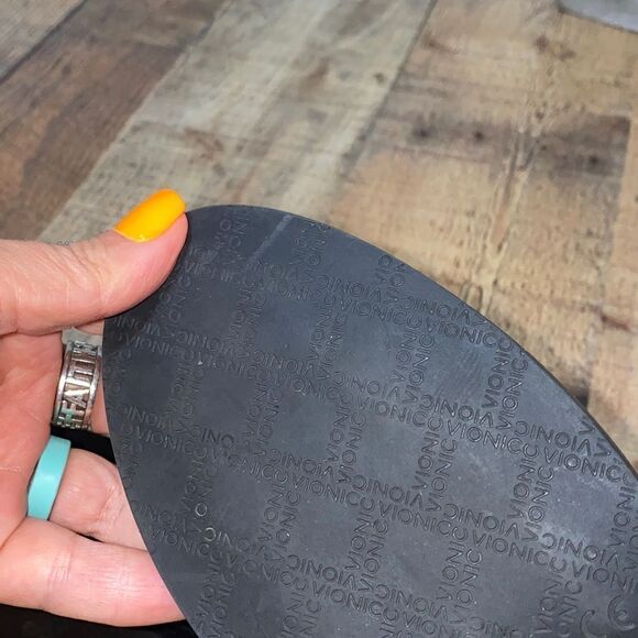 Women’s Vionic Serena Black Suede Leather Zip Up Heeled Ankle Bootie, Size 6 - Picture 8 of 12